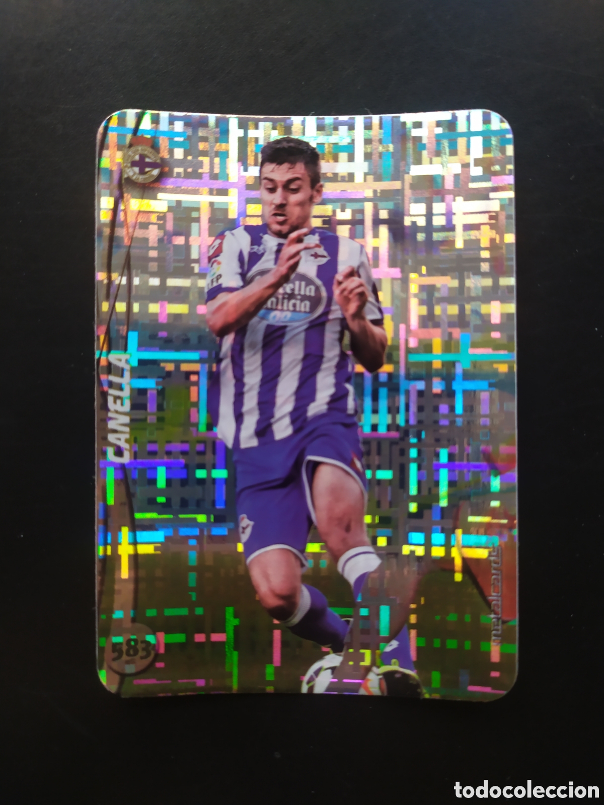 Cromos de Futebol: Mundicromo fichas Liga 2014 2015 14 15 Canella top brillo tetris n&deg; 583 Deportivo Coru&ntilde;a