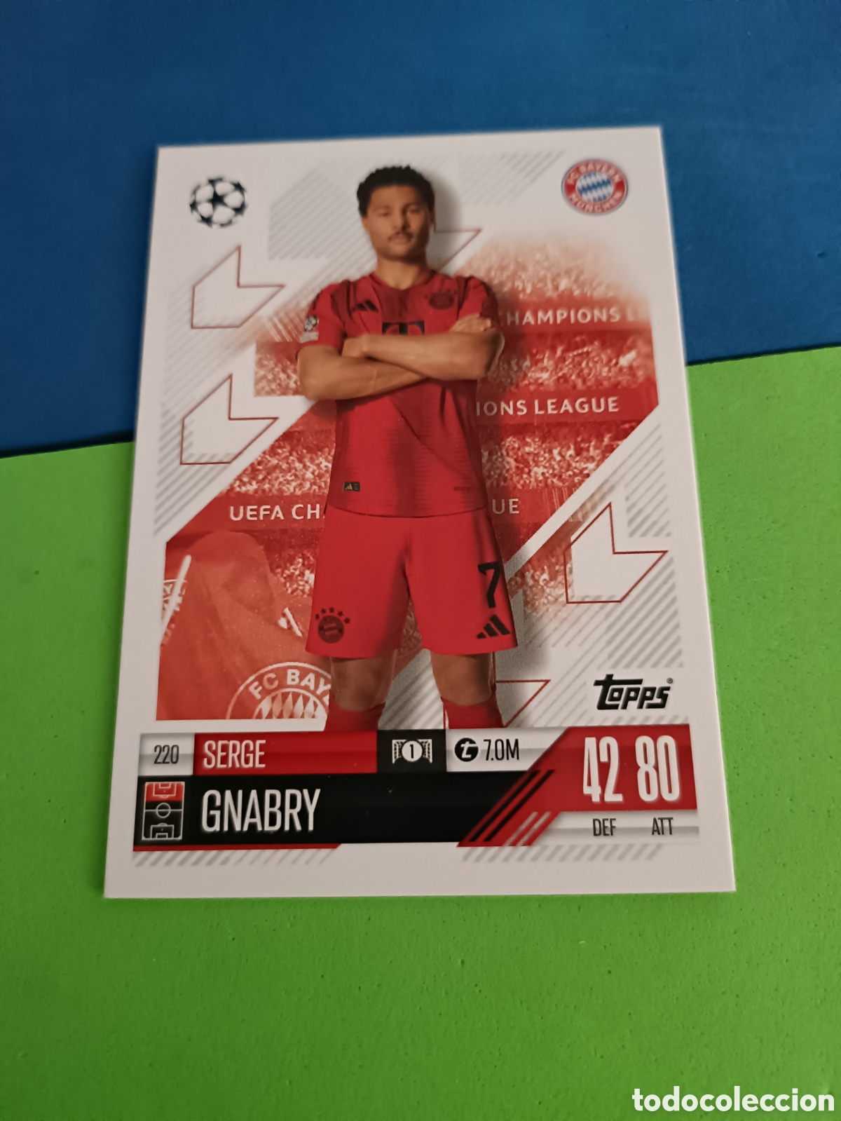 Cromos de F&uacute;tbol: Match Attax Topps 2024 2025 24 25 - 220 Gnabry