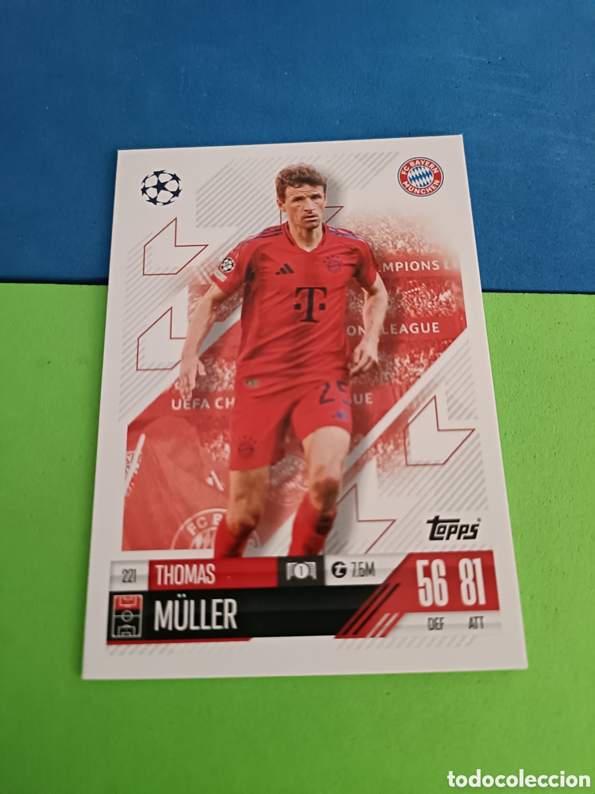 Cromos de F&uacute;tbol: Match Attax Topps 2024 2025 24 25 - 221 M&uuml;ller
