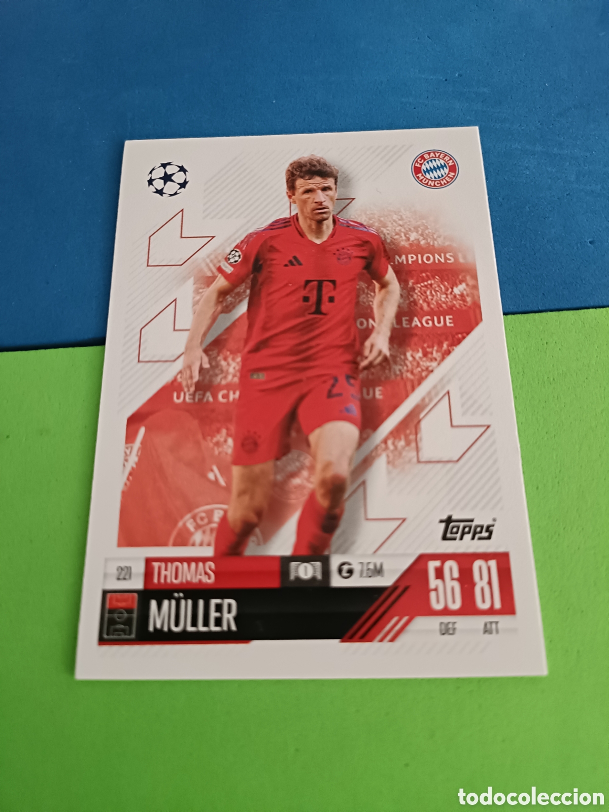Cromos de F&uacute;tbol: Match Attax Topps 2024 2025 24 25 - 221 M&uuml;ller