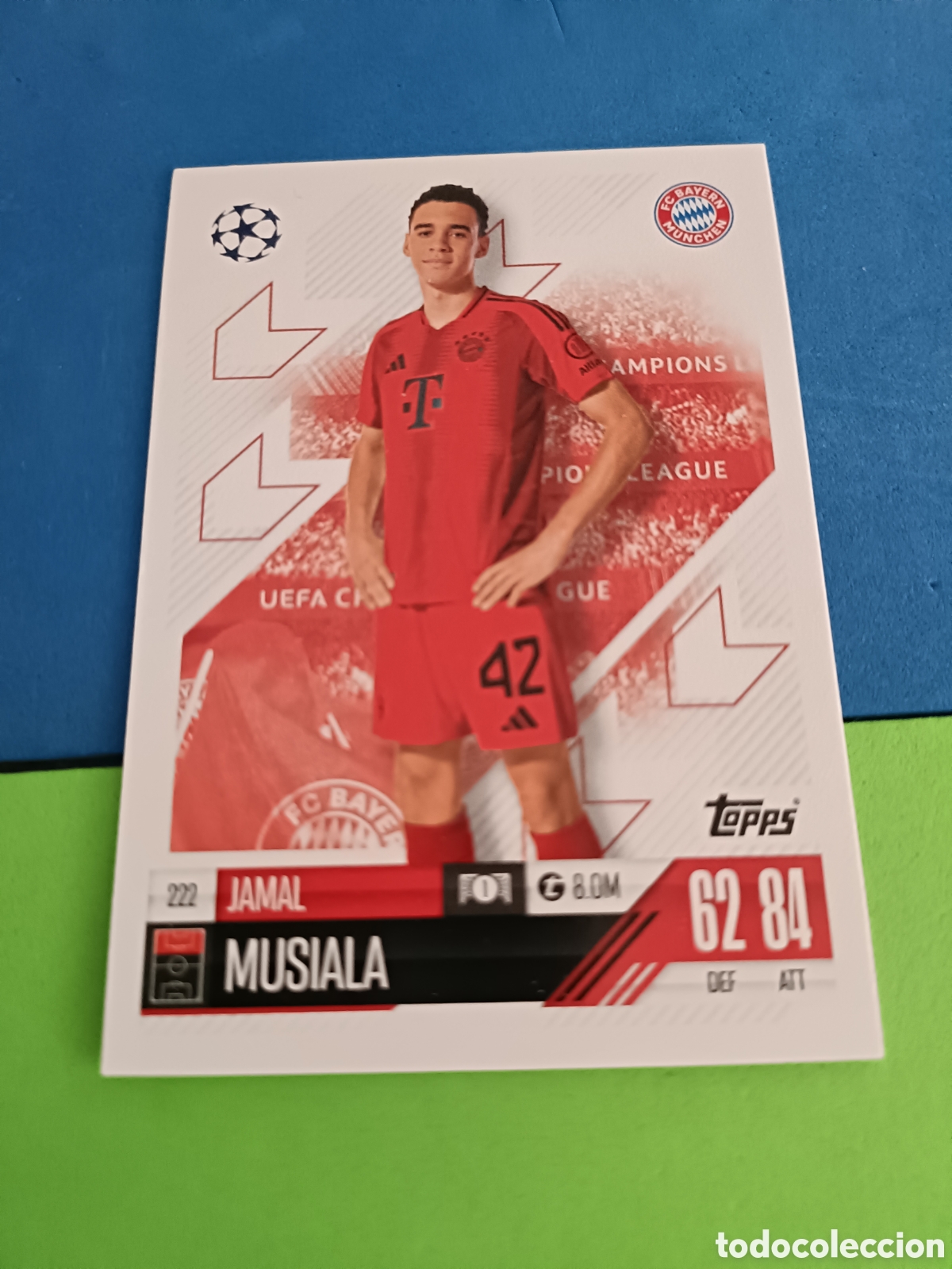 Cromos de F&uacute;tbol: Match Attax Topps 2024 2025 24 25 - 222 Musiala
