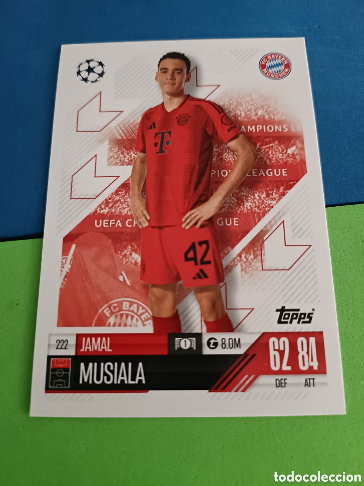 Cromos de F&uacute;tbol: Match Attax Topps 2024 2025 24 25 - 222 Musiala