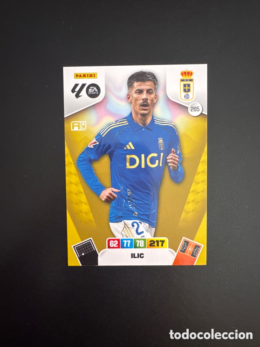 Cromos de F&uacute;tbol: ILIC OVIEDO NUMERO 265 ADRENALYN 2025 2026