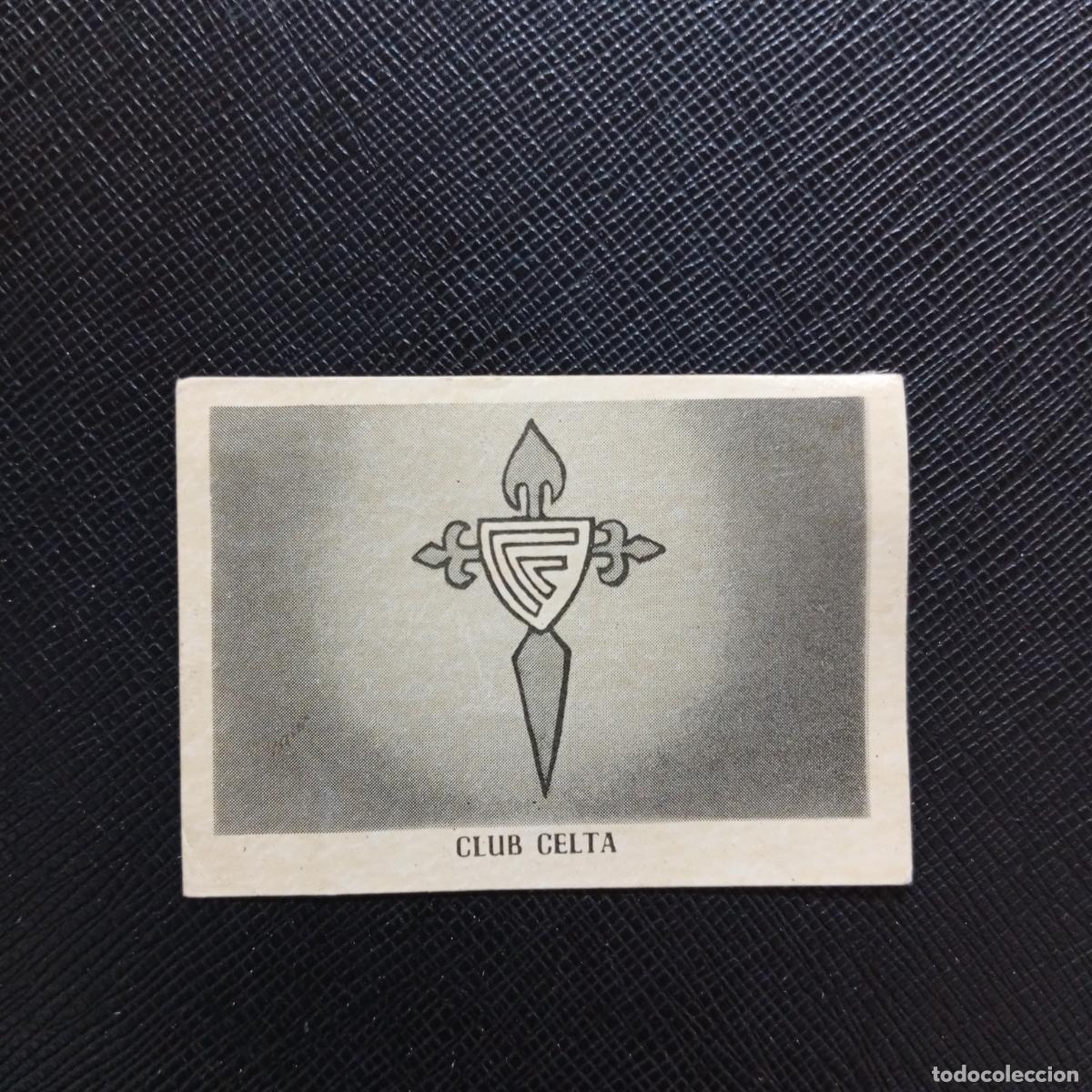 Cromos de F&uacute;tbol: ESCUDO CELTA BRUGUERA ASES DEL FUTBOL 1951 1952 CROMO 51 52 - DESPEGADO - A14 PG514