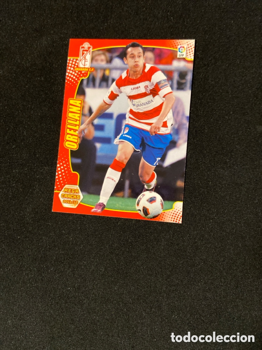 Figurine di Calcio: ORELLANA 123 (GRANADA) PANINI MEGACRACKS 2011-2012 11 12 CROMO CARTA M-5