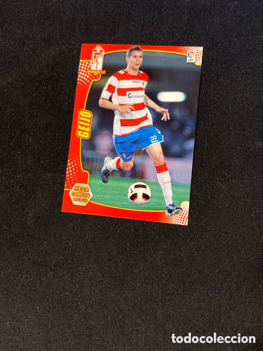 Cromos de F&uacute;tbol: GEIJO 124 (GRANADA) PANINI MEGACRACKS 2011-2012 11 12 CROMO CARTA M-5