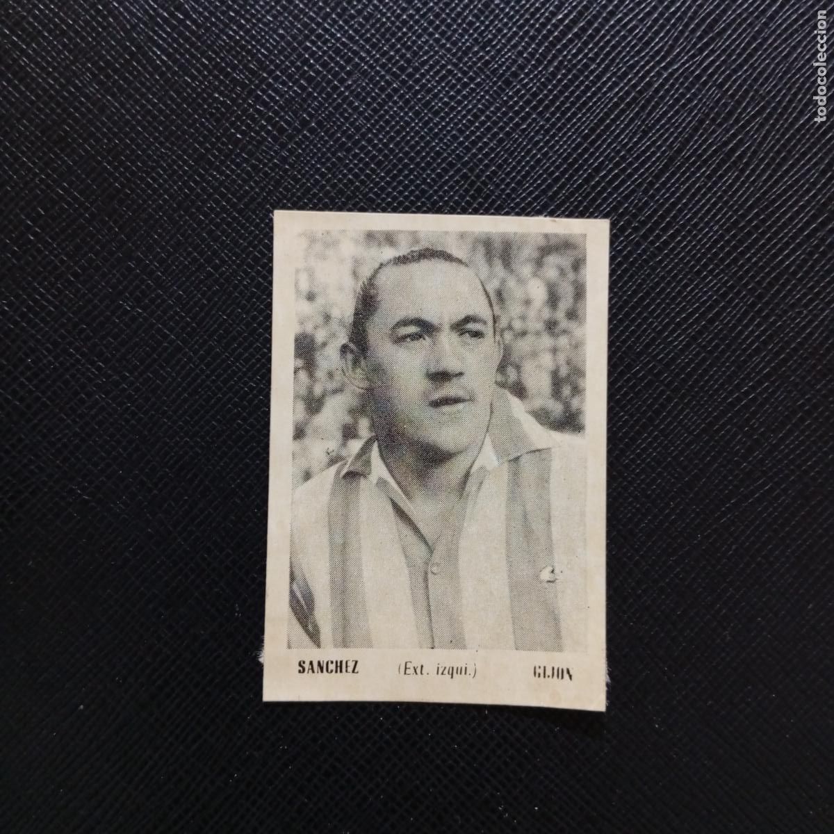 Cromos de F&uacute;tbol: SANCHEZ SPORTING GIJON BRUGUERA ASES DEL FUTBOL 1951 1952 CROMO 51 52 - DESPEGADO - A32 PG33