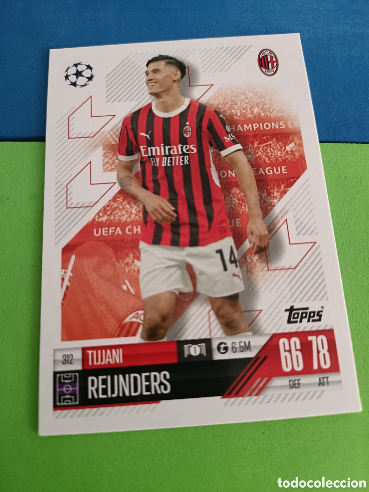 Cartes &agrave; collectionner de Football: Match Attax Topps 2024 2025 24 25 - 312 Reijnders