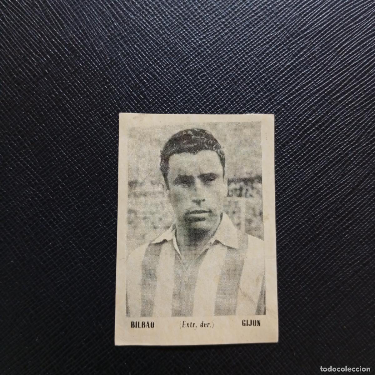 Cromos de F&uacute;tbol: BILBAO SPORTING GIJON BRUGUERA ASES DEL FUTBOL 1951 1952 CROMO 51 52 - DESPEGADO - A32 PG48