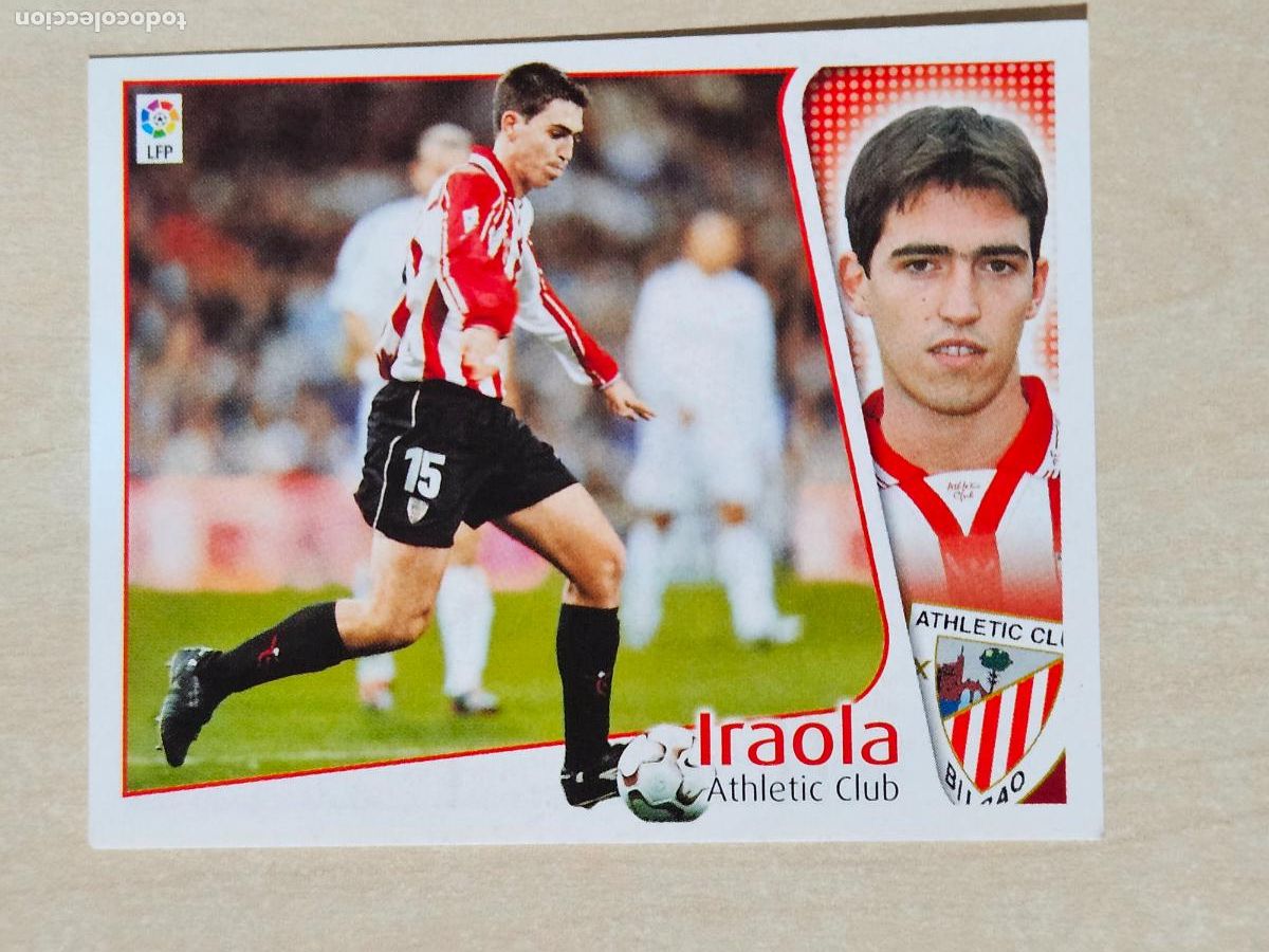 Cromos de Futebol: CROMO IRAOLA - ESTE 2004 05 - 04 05 - CROMO SIN PEGAR - ATHLETIC DE BILBAO