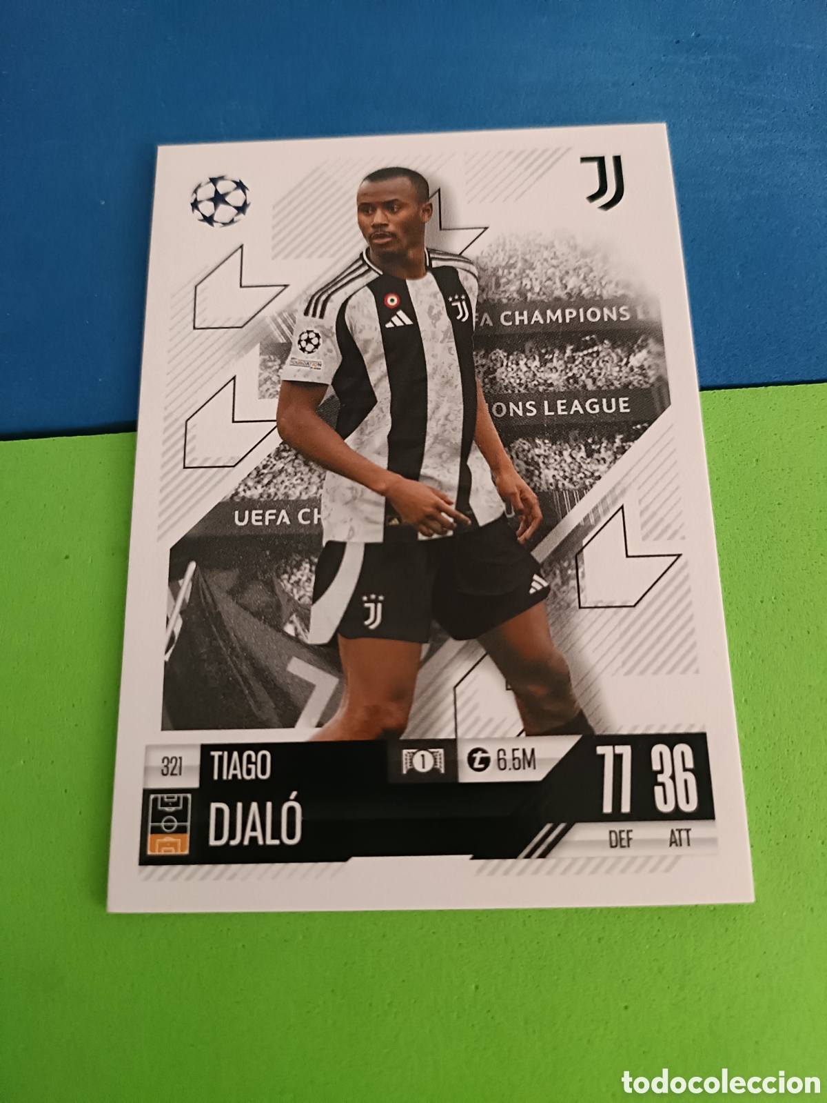 Cromos de F&uacute;tbol: Match Attax Topps 2024 2025 24 25 - 321 Djalo