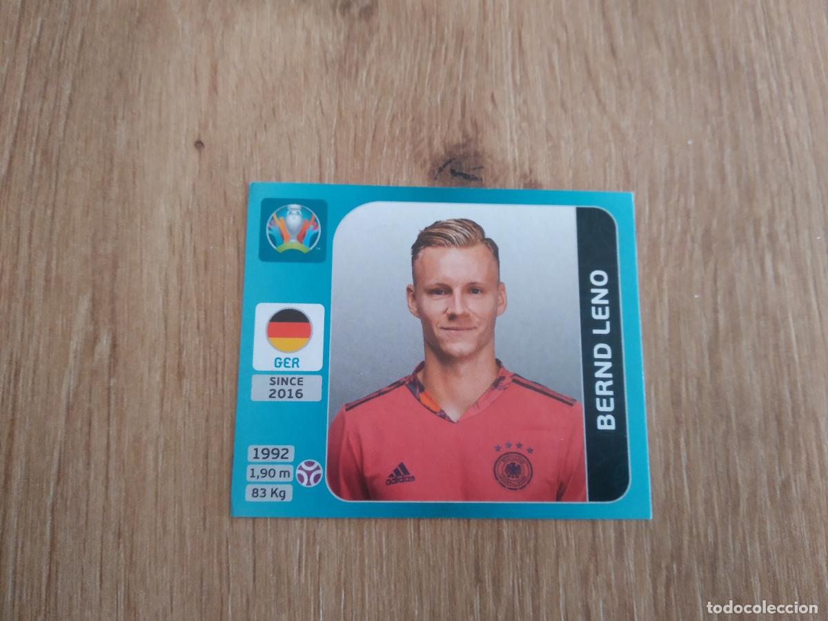 Football Stickers: 582 BERND LENO ALEMANIA CROMO PANINI EURO 2020 EUROCOPA FUTBOL TOURNAMENT VERSI&Oacute;N AZUL