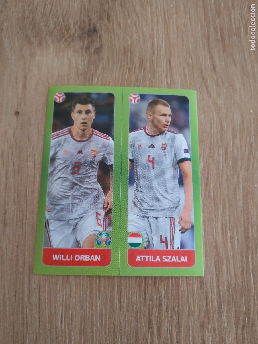 Cromos de F&uacute;tbol: 624 ORBAN SZALAI HUNGRIA CROMO PANINI EURO 2020 EUROCOPA FUTBOL TOURNAMENT VERSI&Oacute;N AZUL