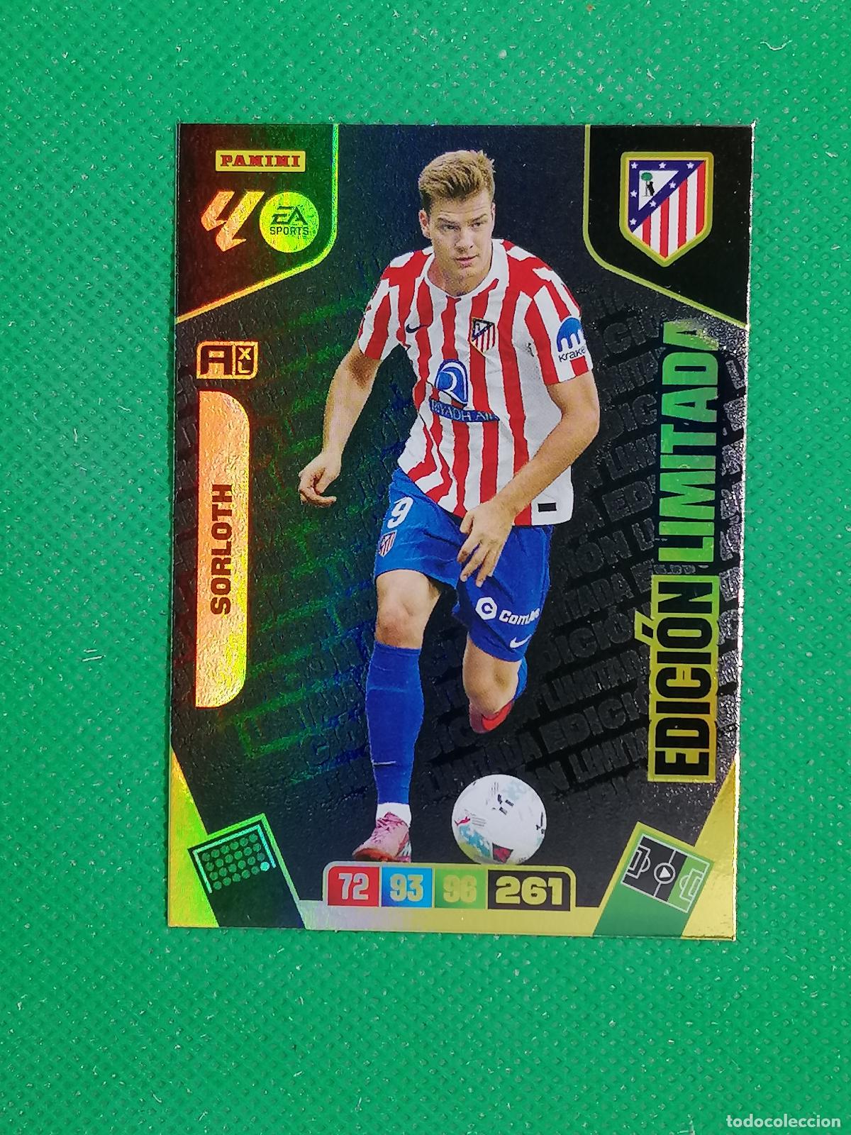 Cromos de Futebol: SORLOTH ATLETICO DE MADRID EDICION LIMITADA ⚽ LIGA ADRENALYN XL 2025 2026 25 26 ⚽