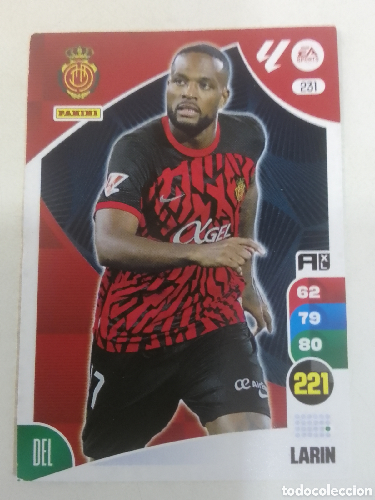 Cromos de Futebol: Adrenalyn XL 2024-25 n&deg; 231 Larin &bull; Mallorca.