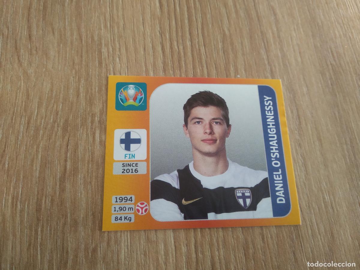 Cromos de Futebol: 182 DANIEL O'SHAUGHNESSY FINLANDIA CROMO PANINI EURO 2020 EUROCOPA FUTBOL TOURNAMENT EDITION