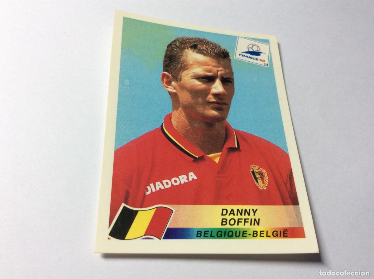 Cromos de Futebol: 328 Danny Boffin B&eacute;lgica CROMO STICKER Francia 1998 PANINI