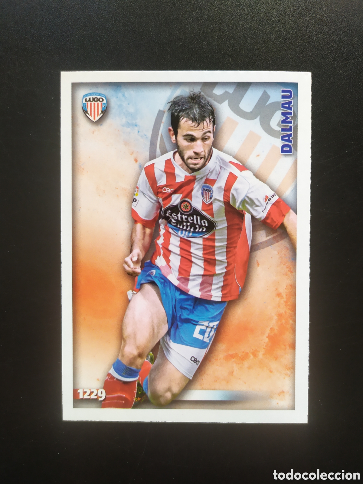 Cromos de F&uacute;tbol: Mundicromo fichas Liga 2014 2015 14 15 Dalmau n&deg; 1229 Lugo