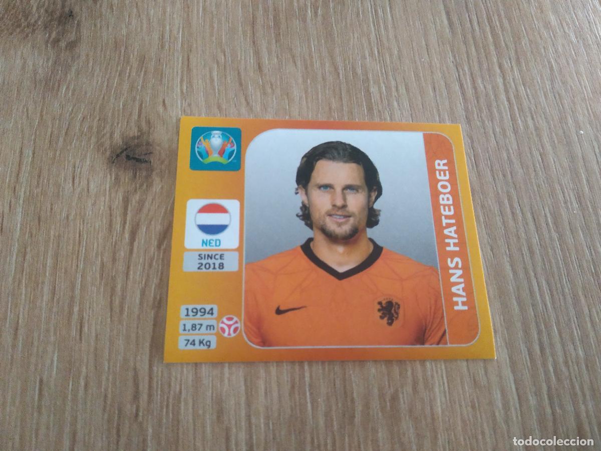 Cromos de F&uacute;tbol: 276 HANS HATEBOER PAISES BAJOS CROMO PANINI EURO 2020 EUROCOPA FUTBOL TOURNAMENT EDITION