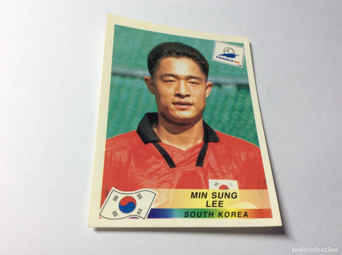 Cromos de Futebol: 340 Lee Min Sung Corea del Sur CROMO STICKER Francia 1998 PANINI