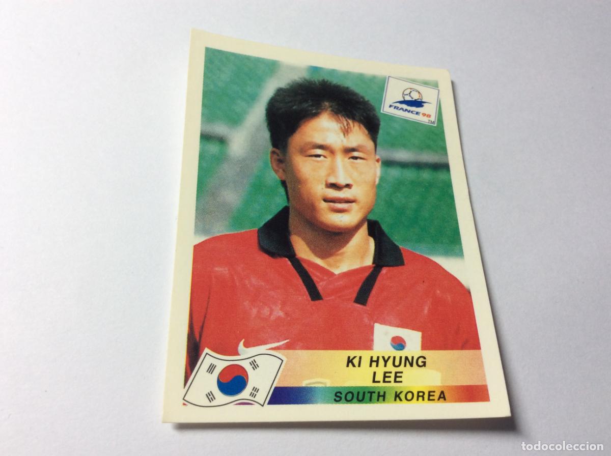 Cromos de Futebol: 342 Lee Ki Hyung Corea del Sur CROMO STICKER Francia 1998 PANINI