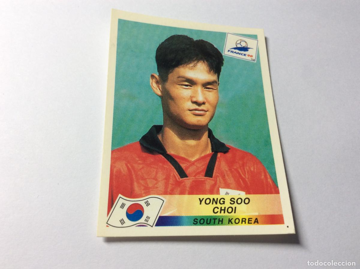 Cromos de Futebol: 349 Yong Soo Choi Corea del Sur CROMO STICKER Francia 1998 PANINI