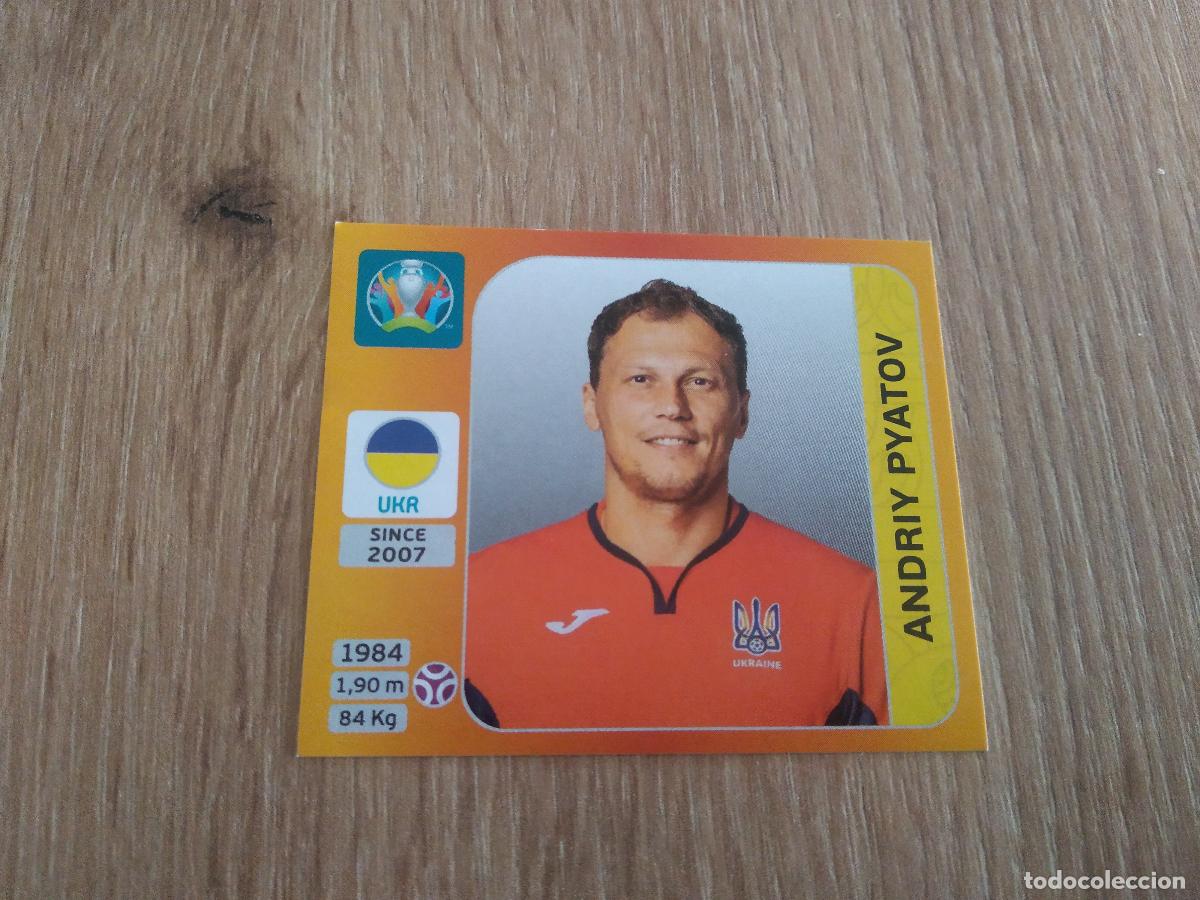 Cromos de Futebol: 323 ANDRIY PYATOV UCRANIA CROMO PANINI EURO 2020 EUROCOPA FUTBOL TOURNAMENT EDITION