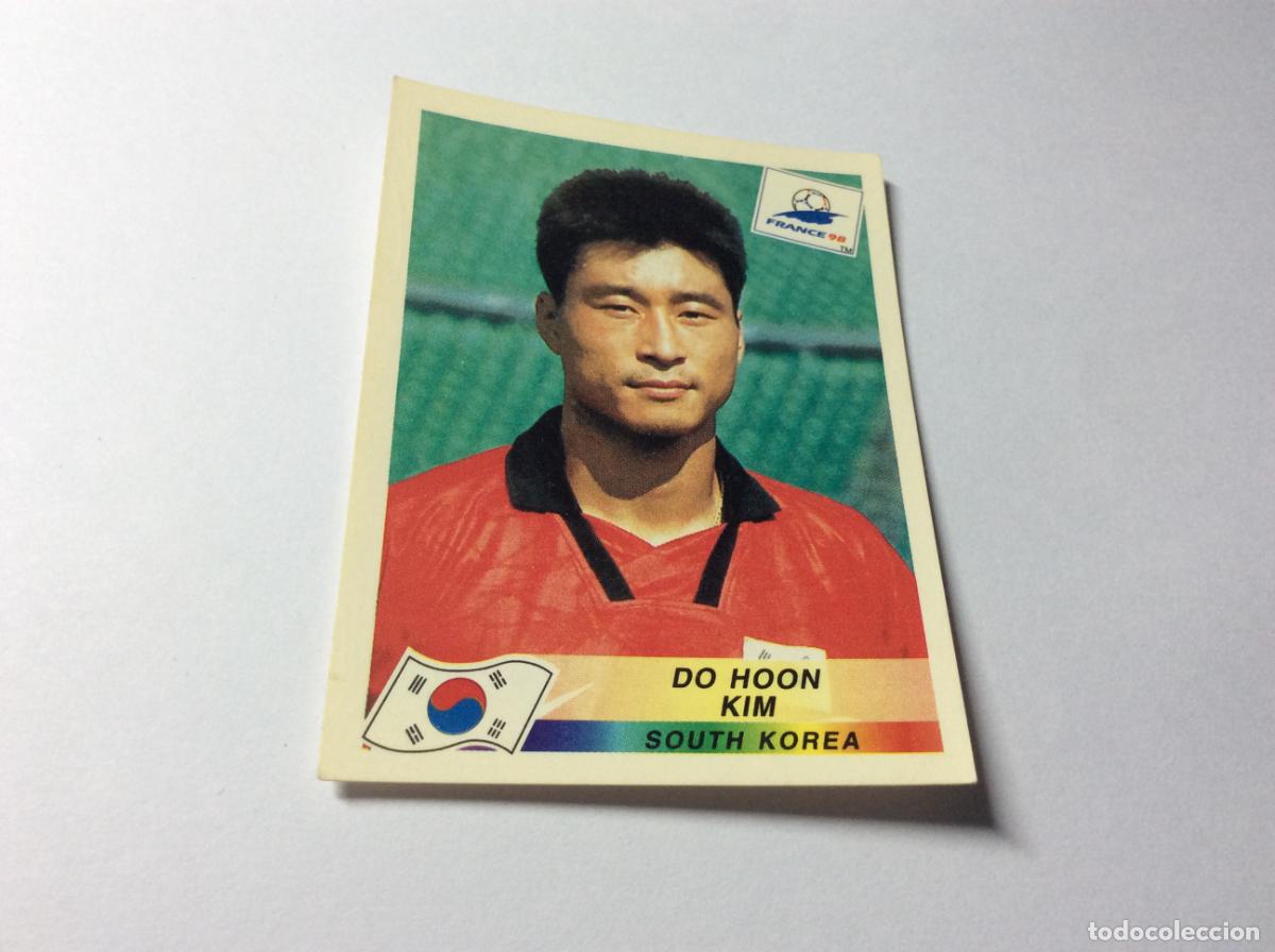 Cromos de F&uacute;tbol: 351 Kim Do Hoon Corea del Sur CROMO STICKER Francia 1998 PANINI