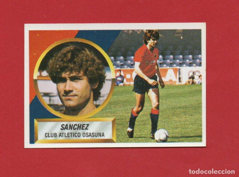 Cromos de F&uacute;tbol: ESTE 88 89 SANCHEZ FICHAJE N&ordm; 13 DEL ATLETICO OSASUNA NUEVO SIN PEGAR ESTE 1988 1989