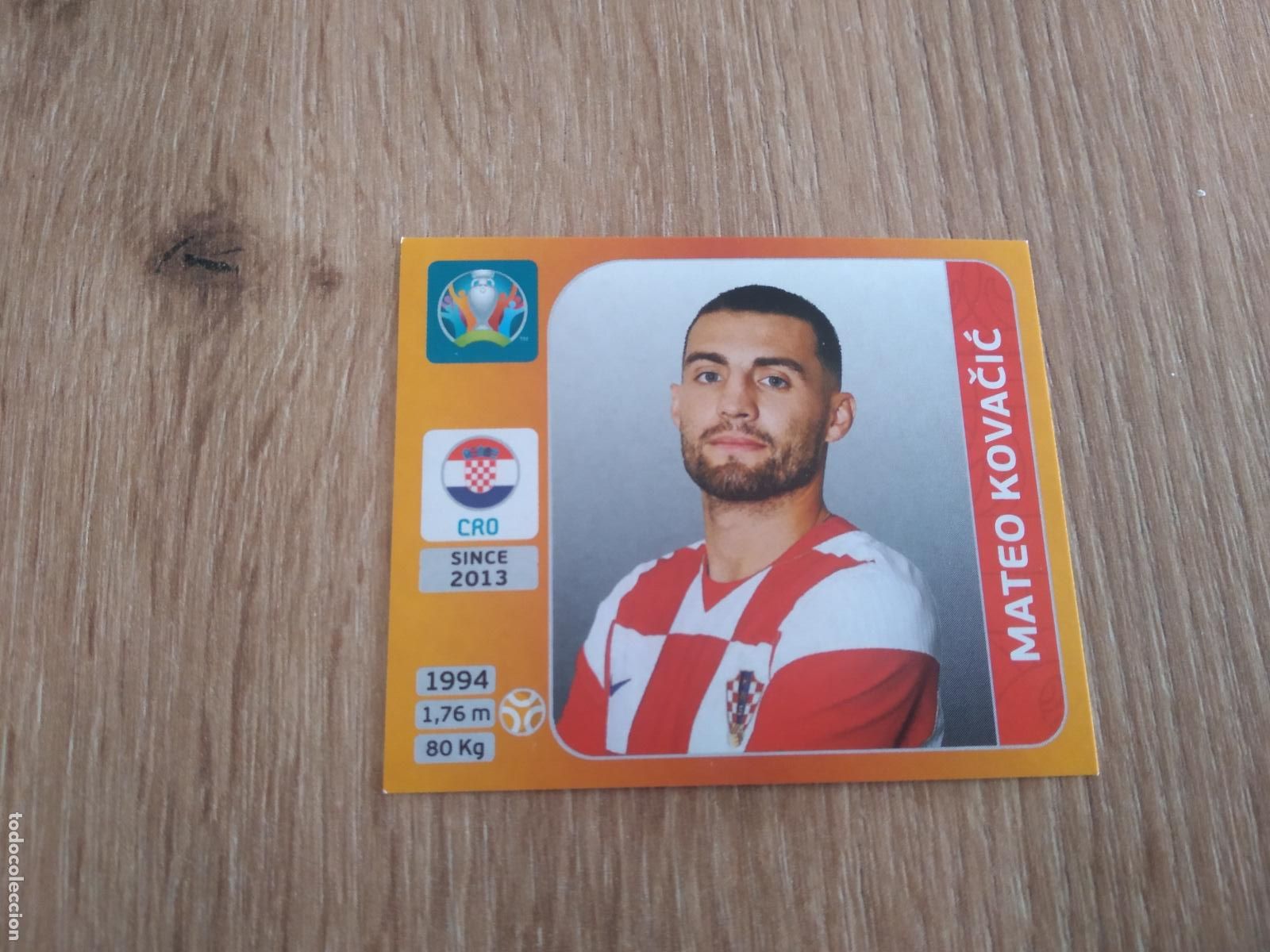 Cromos de F&uacute;tbol: 359 KOVACIC CROACIA CROMO PANINI EURO 2020 EUROCOPA FUTBOL TOURNAMENT EDITION