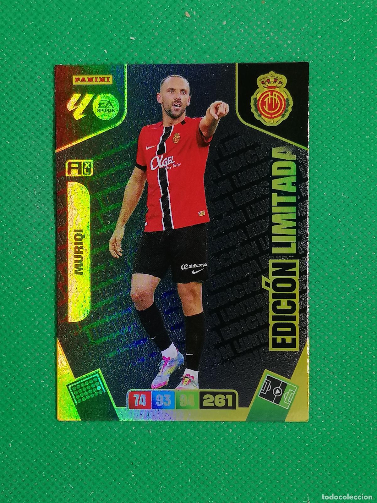 Cromos de F&uacute;tbol: MURIQI MALLORCA EDICION LIMITADA ⚽ LIGA ADRENALYN XL 2025 2026 25 26 ⚽