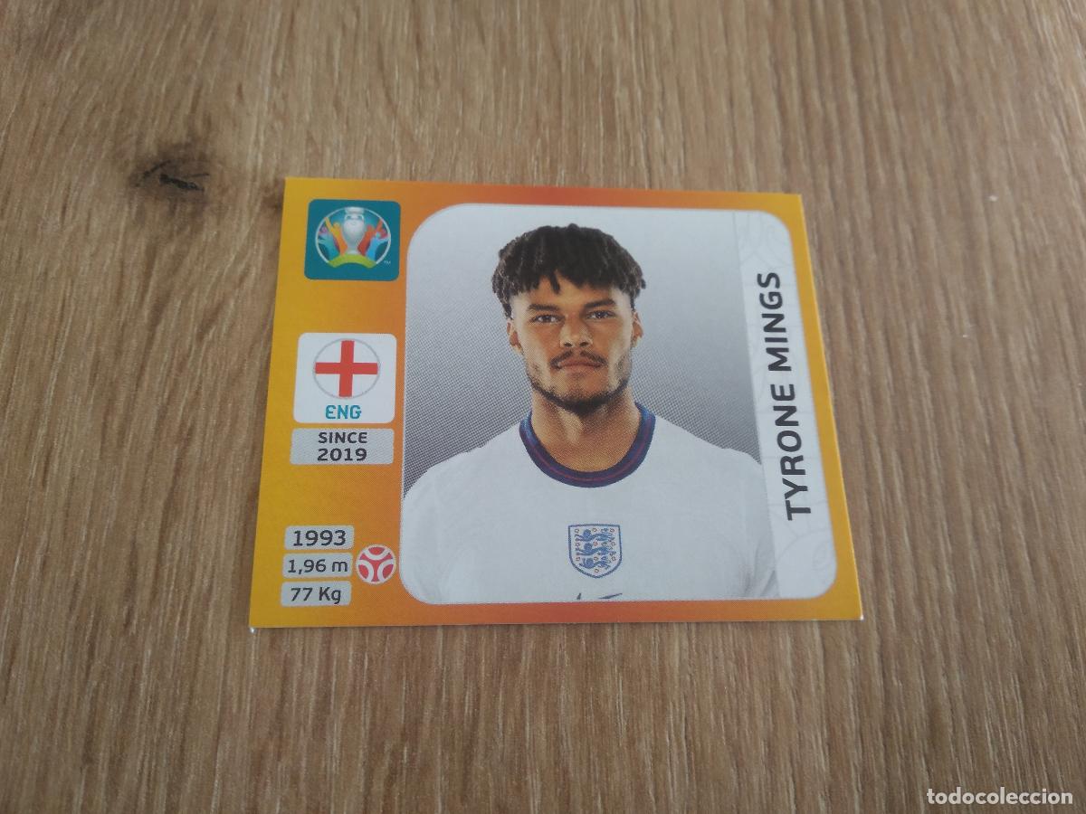 Cromos de F&uacute;tbol: 408 TYRONE MINGS INGLATERRA CROMO PANINI EURO 2020 EUROCOPA FUTBOL TOURNAMENT EDITION