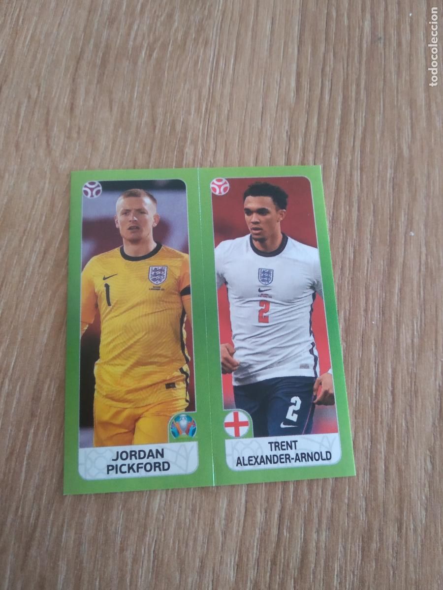 Cromos de F&uacute;tbol: 422 PICFORD ALEXANDER-ARNOLD INGLATERRA CROMO PANINI EURO 2020 EUROCOPA FUTBOL TOURNAMENT EDITION