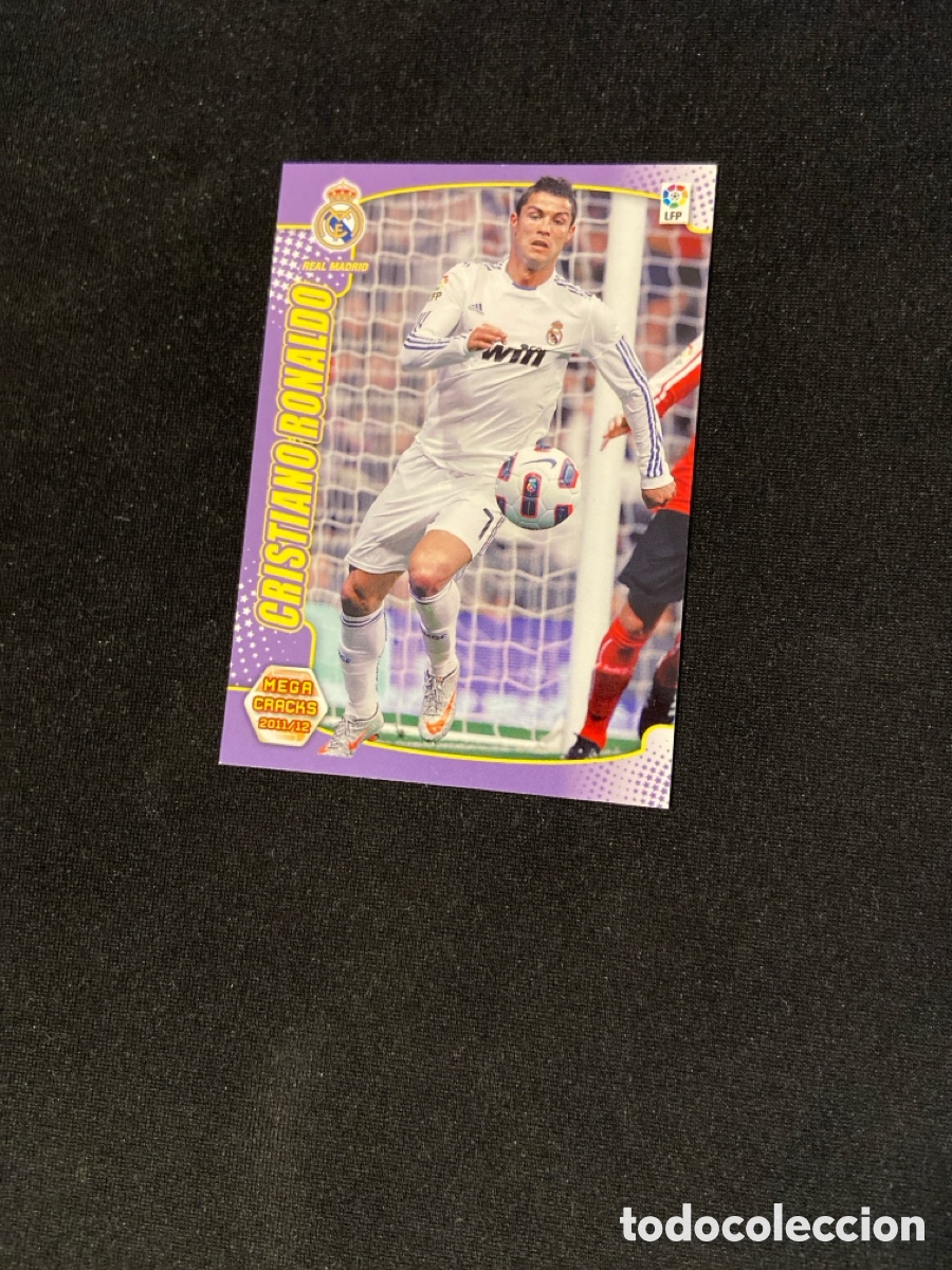 Figurine di Calcio: CRISTIANO RONALDO 160 (REAL MADRID) PANINI MEGACRACKS 2011-2012 11 12 CROMO CARTA M-5