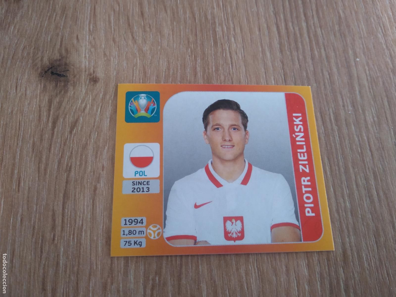Cartes &agrave; collectionner de Football: 476 ZIELINSKI POLONIA CROMO PANINI EURO 2020 EUROCOPA FUTBOL TOURNAMENT EDITION