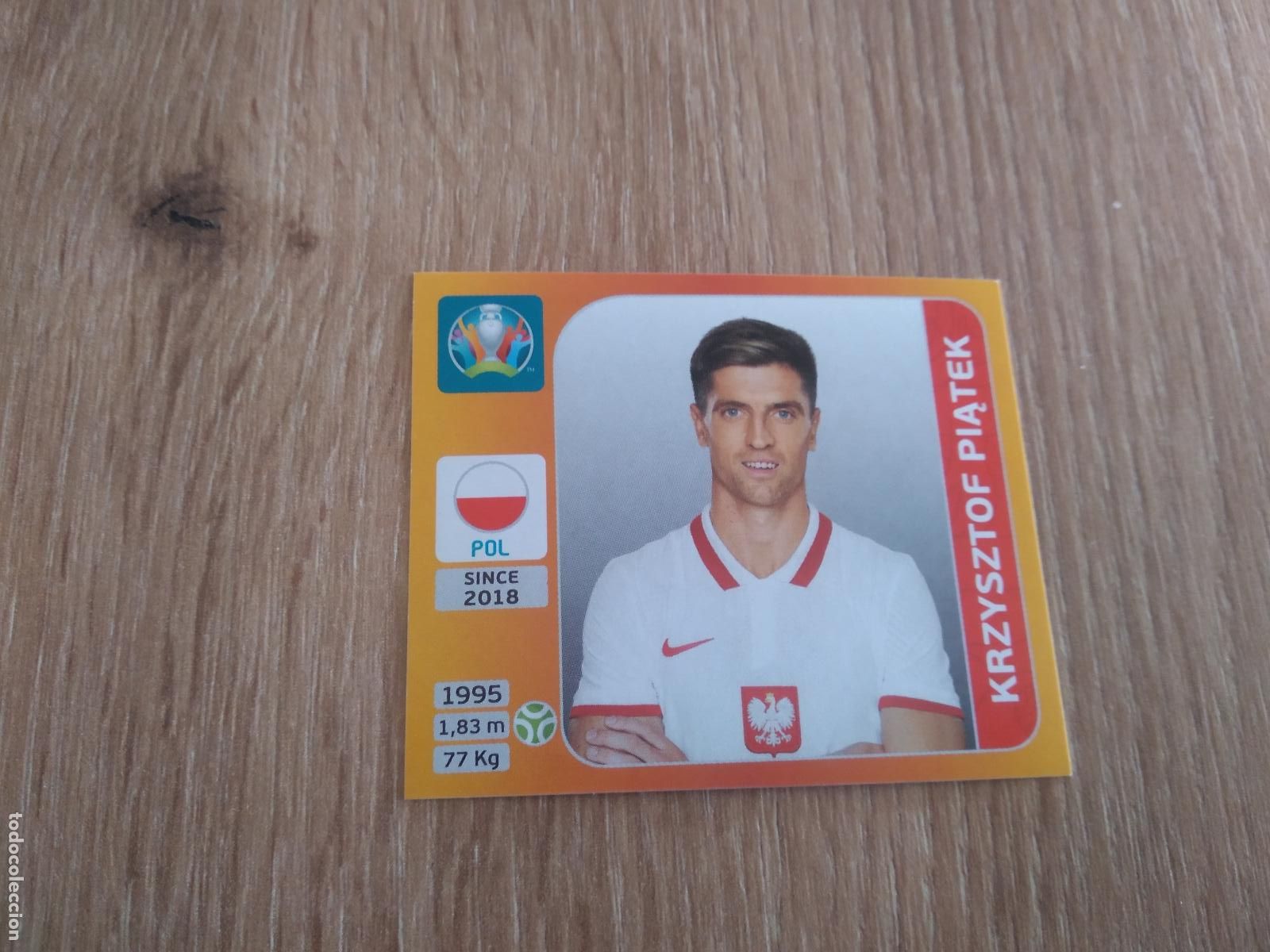 Cartes &agrave; collectionner de Football: 479 PIATEK POLONIA CROMO PANINI EURO 2020 EUROCOPA FUTBOL TOURNAMENT EDITION