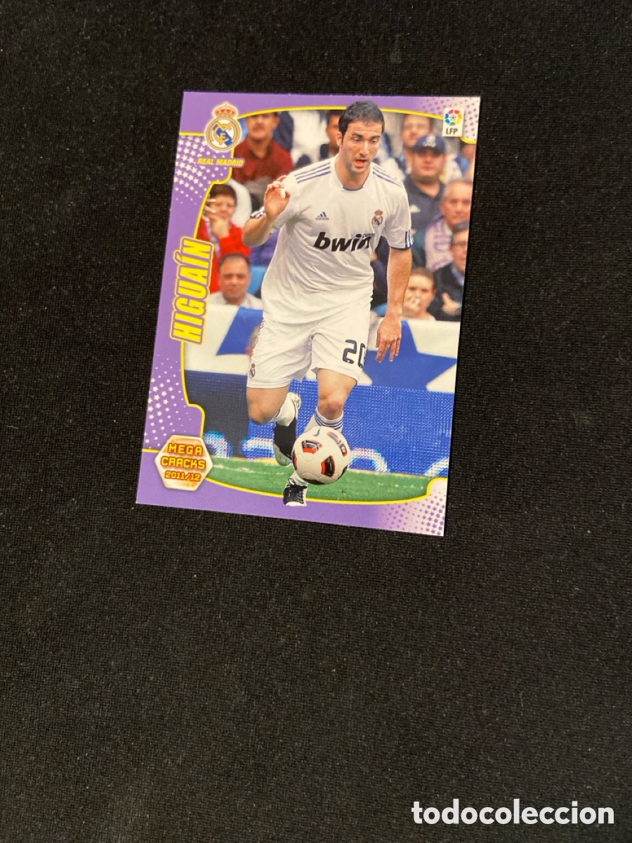 Cartes &agrave; collectionner de Football: HIGUA&Iacute;N 162 (REAL MADRID) MEGA