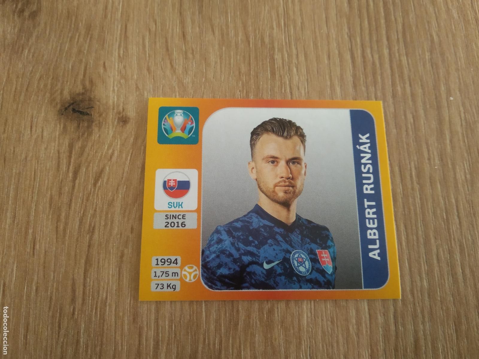 Football Stickers: 510 ALBERT RUSNAK ESLOVAQUIA CROMO PANINI EURO 2020 EUROCOPA FUTBOL TOURNAMENT EDITION