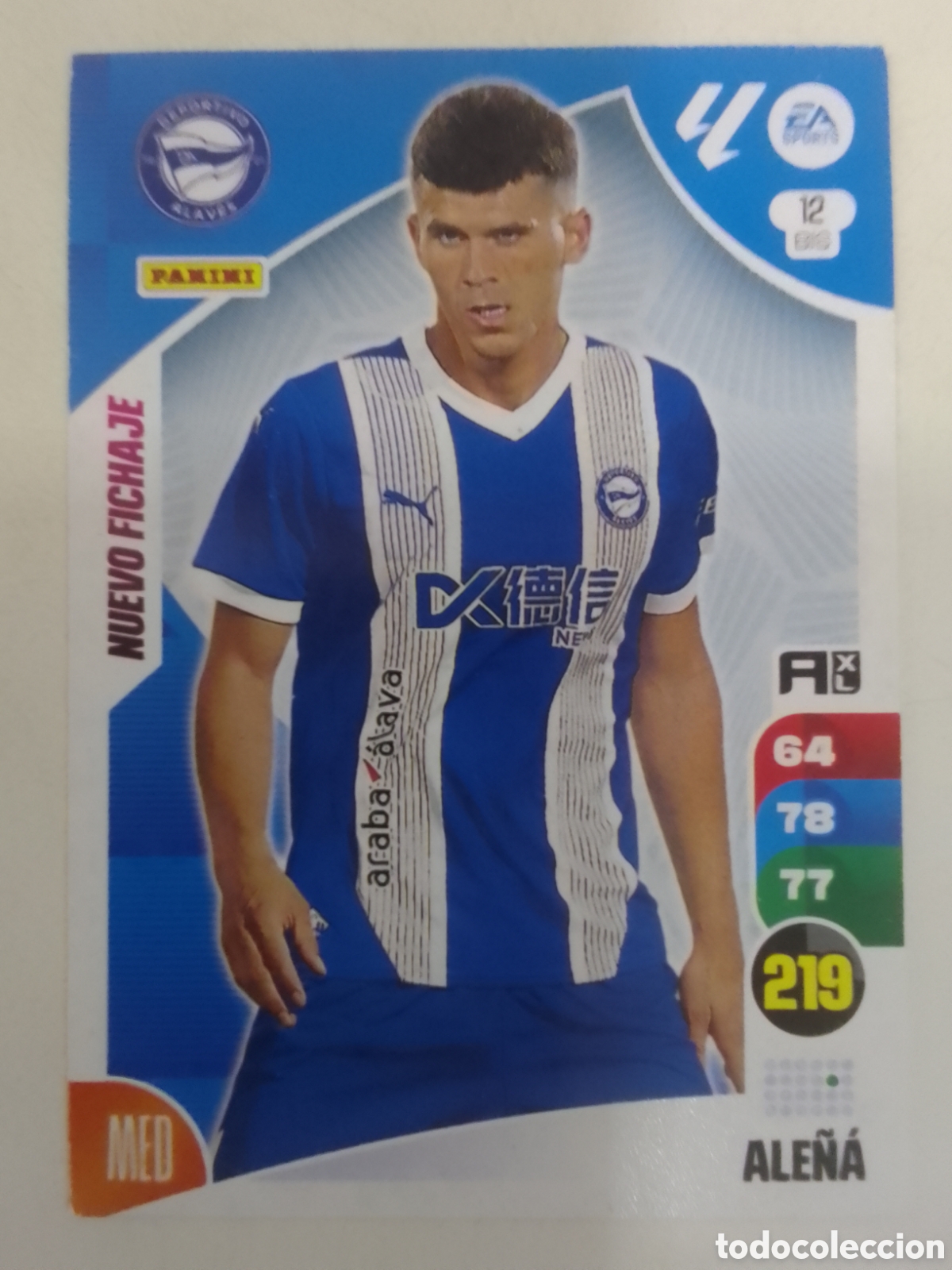 Cromos de F&uacute;tbol: Adrenalyn XL 2024-25 n&deg; 12 BIS Alte&ntilde;a &bull; Alav&eacute;s. NUEVO FICHAJE.
