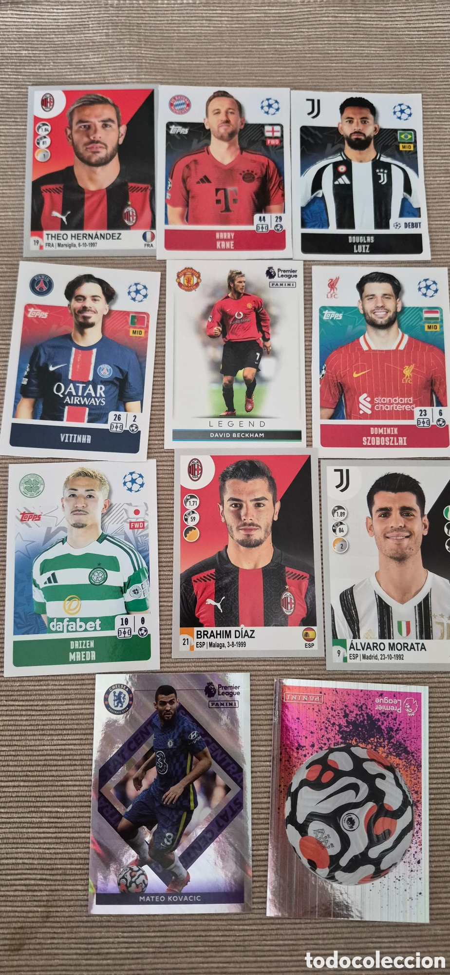 Cromos de F&uacute;tbol: CROMOS CHAMPIONS LEAGUE