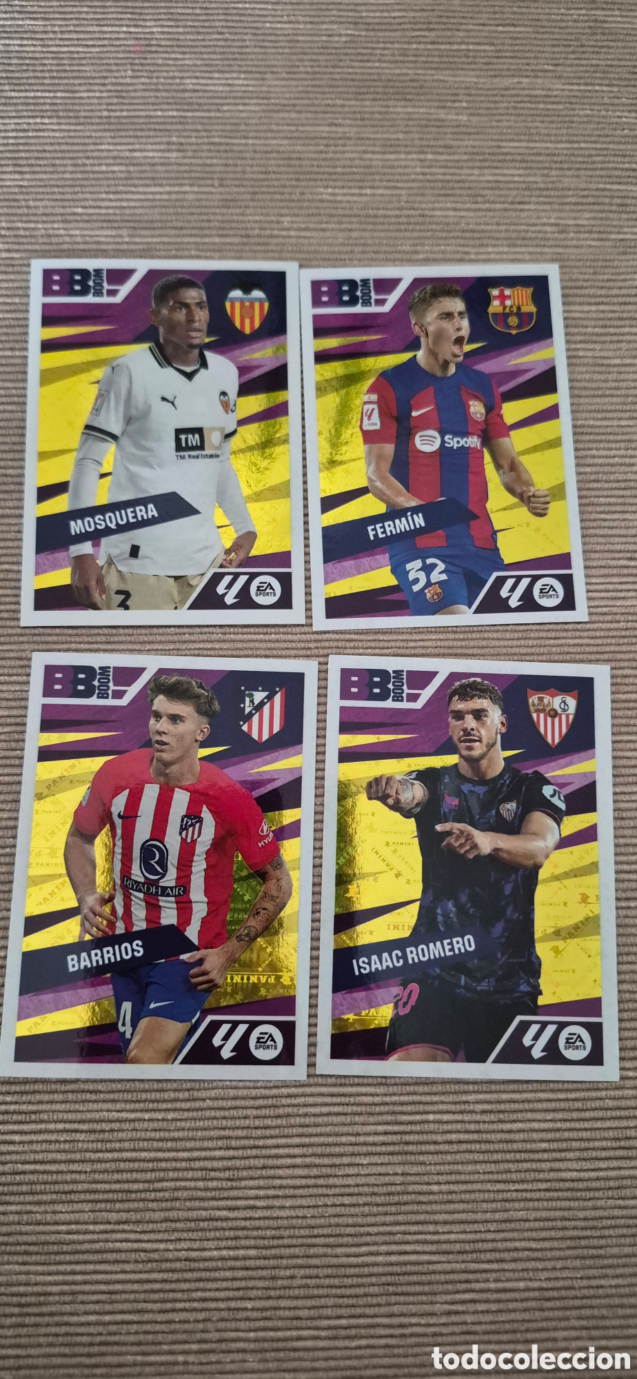 Cromos de F&uacute;tbol: CROMOS T.24 25 NUEVOS