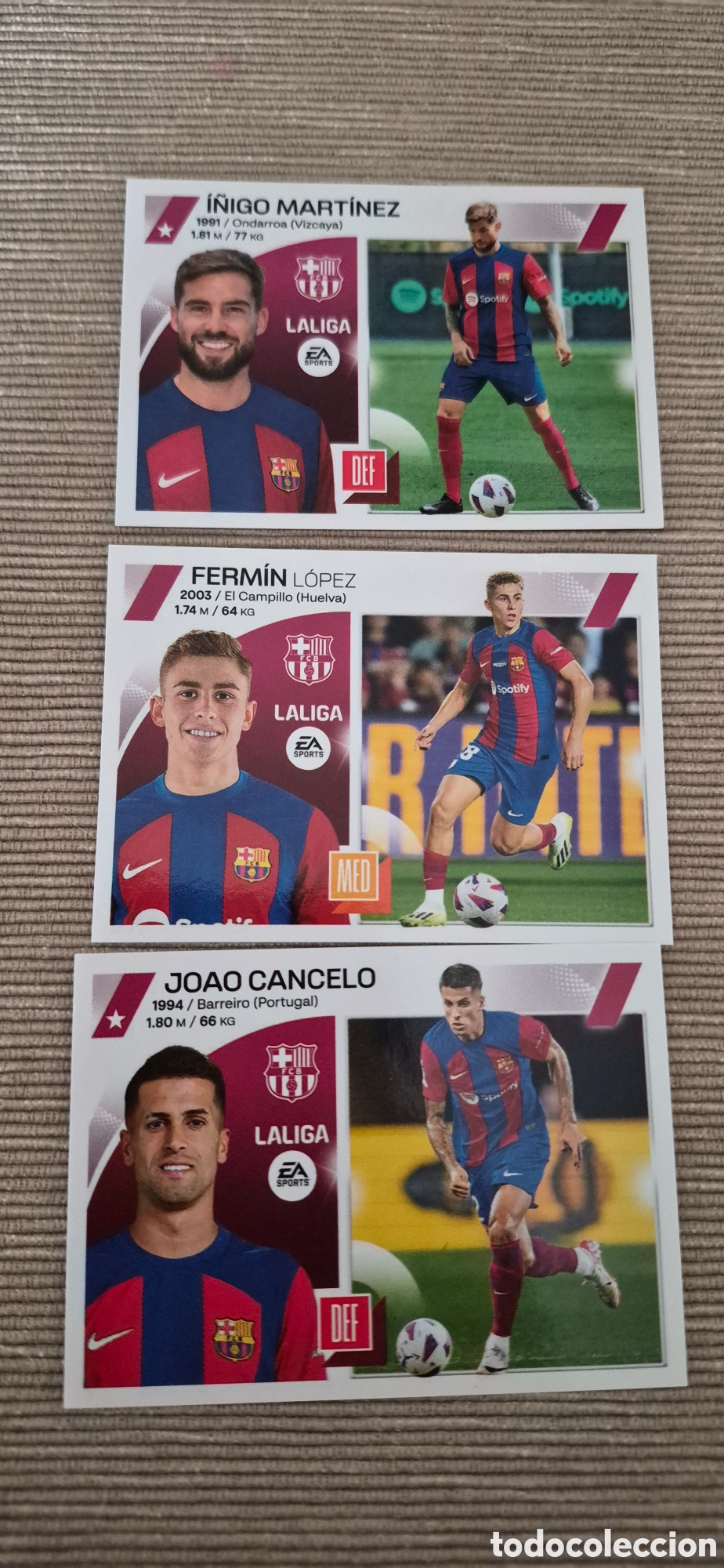 Fu&szlig;ball-Sticker: CROMOS &Uacute;LTIMOS FICHAJES T.24 25