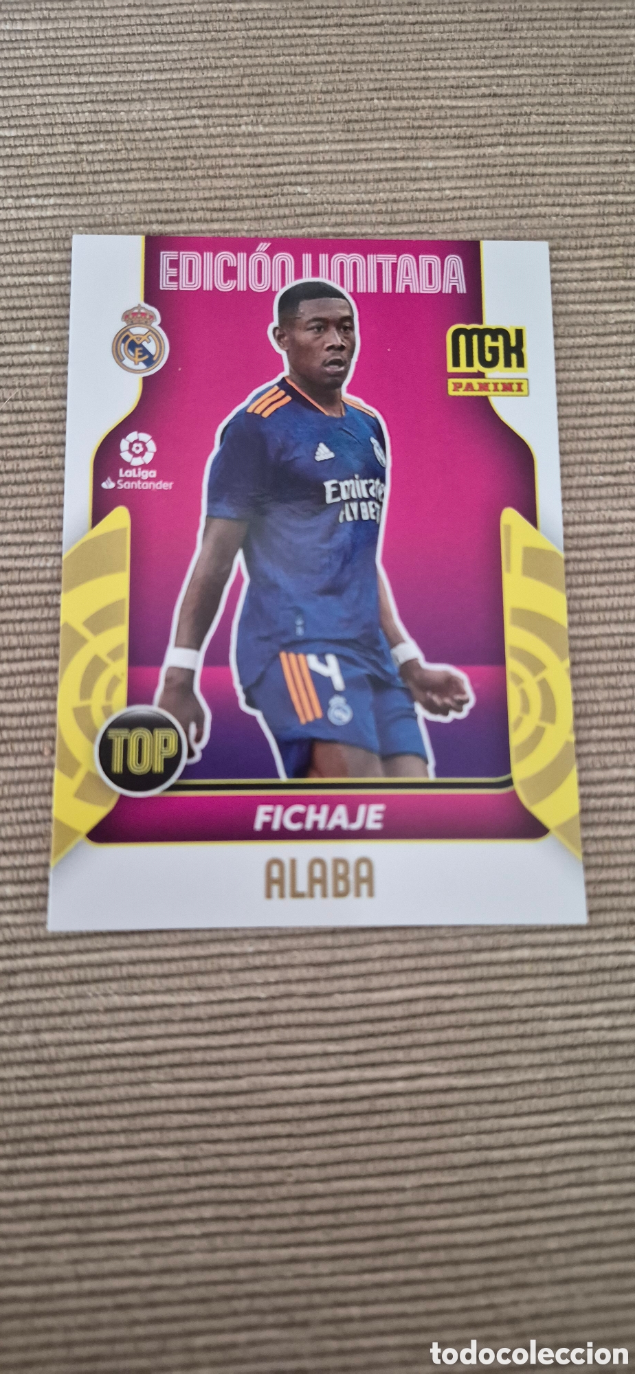 Cromos de Futebol: CROMO EDICI&Oacute;N LIMITADA R.MADRID