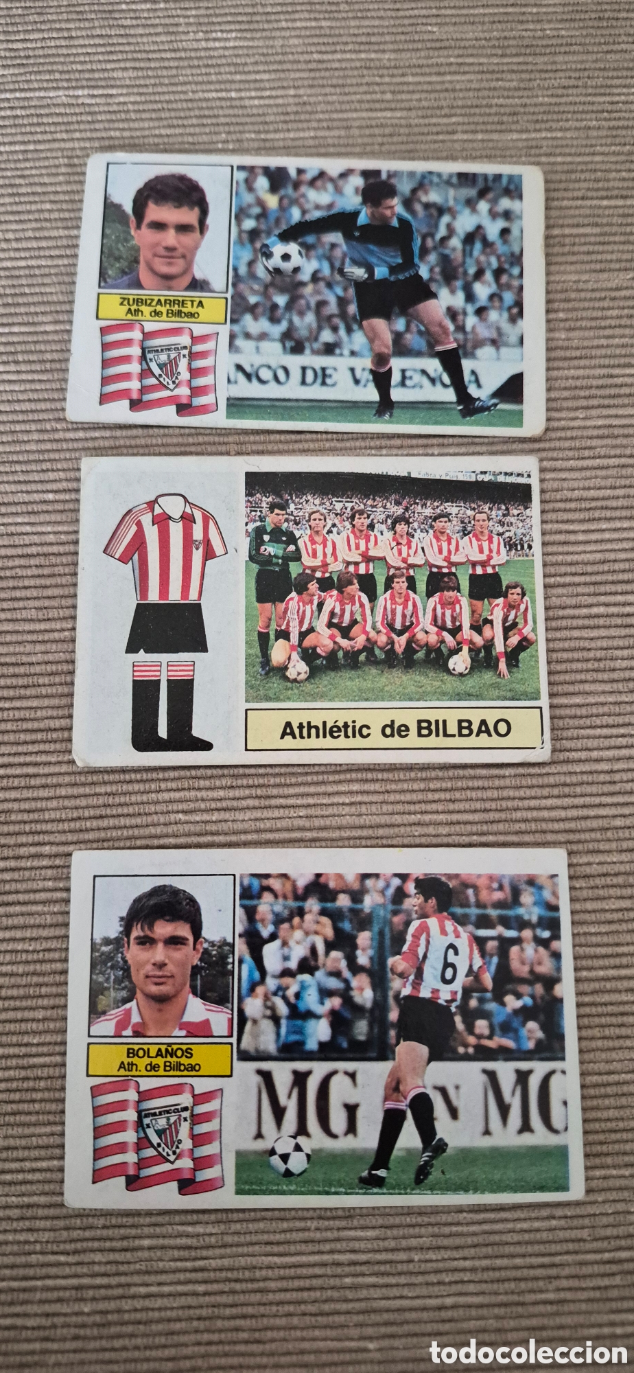 Football Stickers: CROMOS AT.BILBAO T.82 83