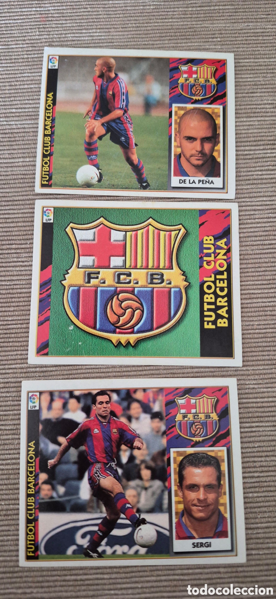 Football Stickers: CROMOS T.97 98 BARCELONA