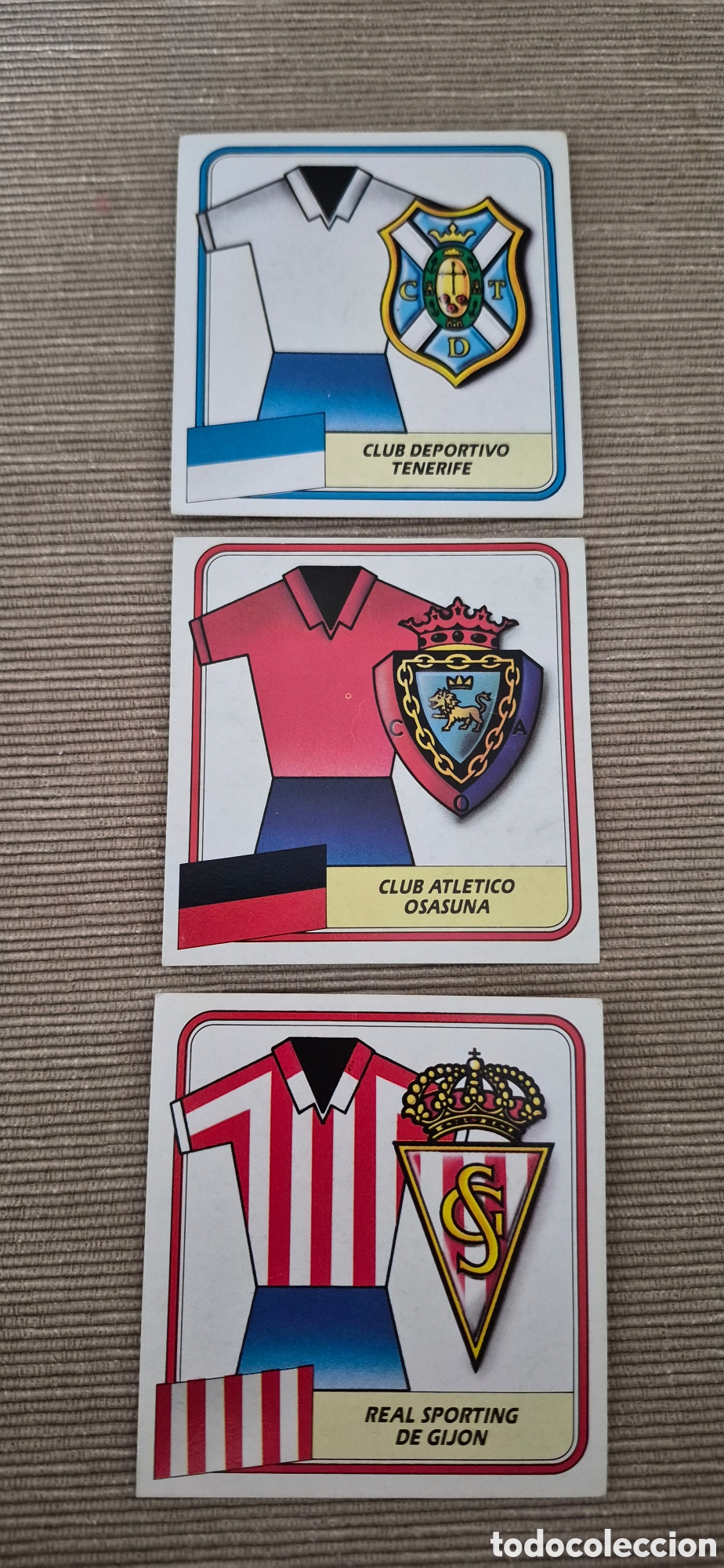 Cromos de Futebol: CROMOS ESCUDOS T.89 90