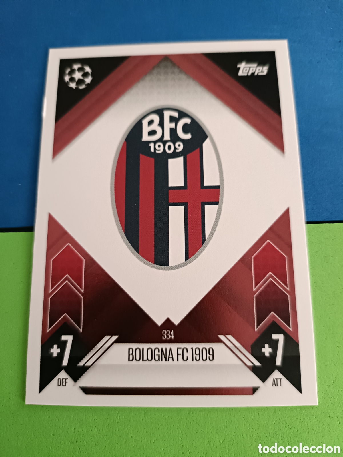 Cromos de F&uacute;tbol: Match Attax Topps 2024 2025 24 25 - 334 Escudo Bologna FC
