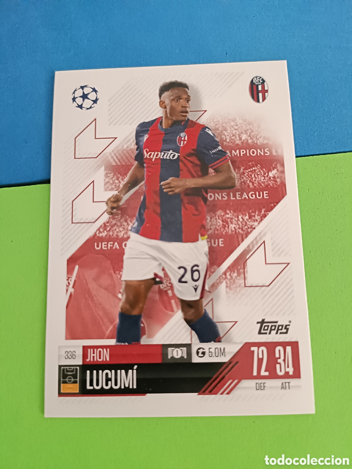 Cromos de F&uacute;tbol: Match Attax Topps 2024 2025 24 25 - 336 Lucumi