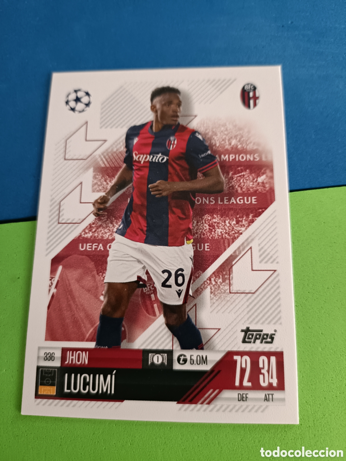 Cromos de F&uacute;tbol: Match Attax Topps 2024 2025 24 25 - 336 Lucumi