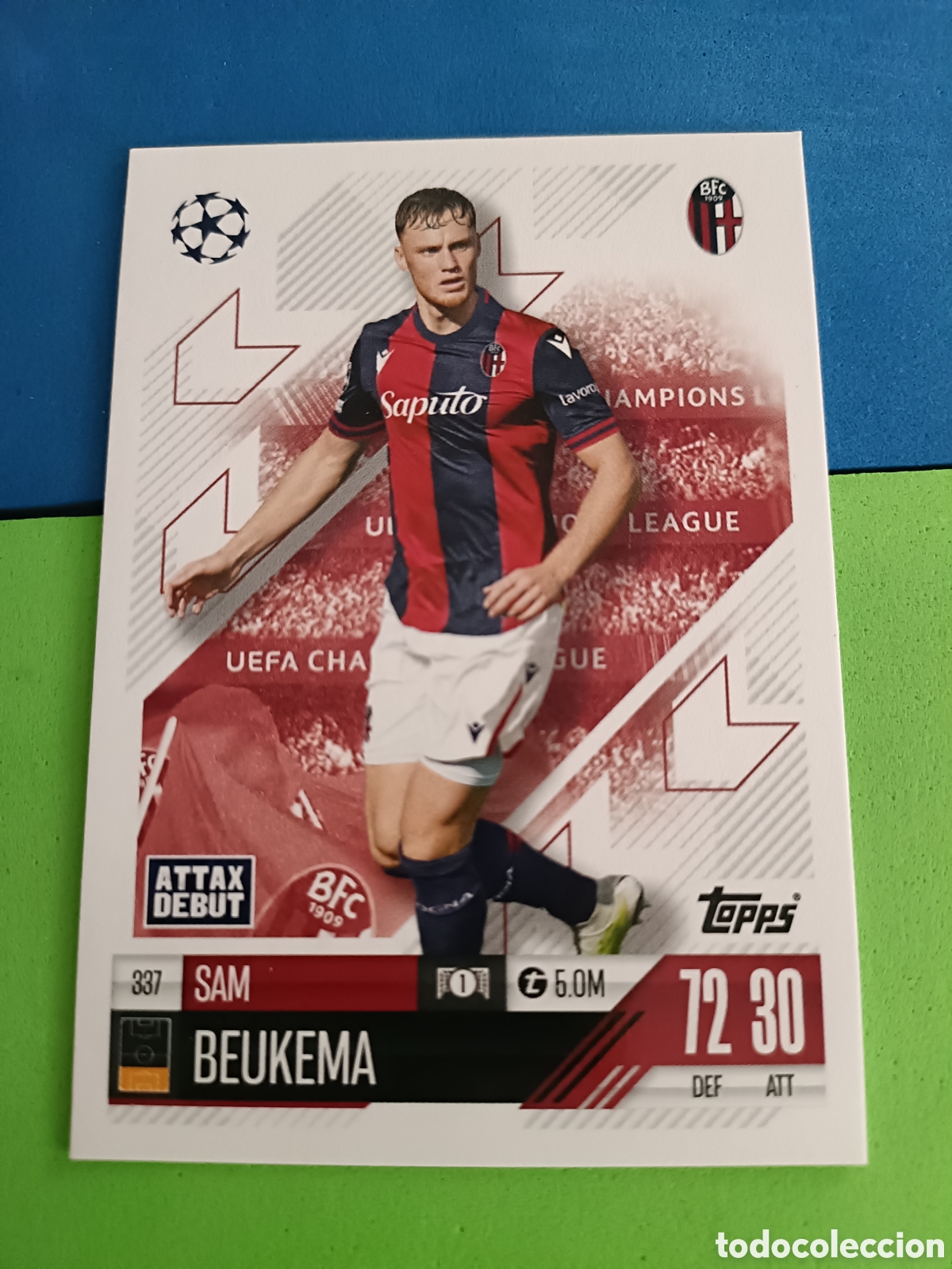 Cromos de F&uacute;tbol: Match Attax Topps 2024 2025 24 25 - 337 Beukema